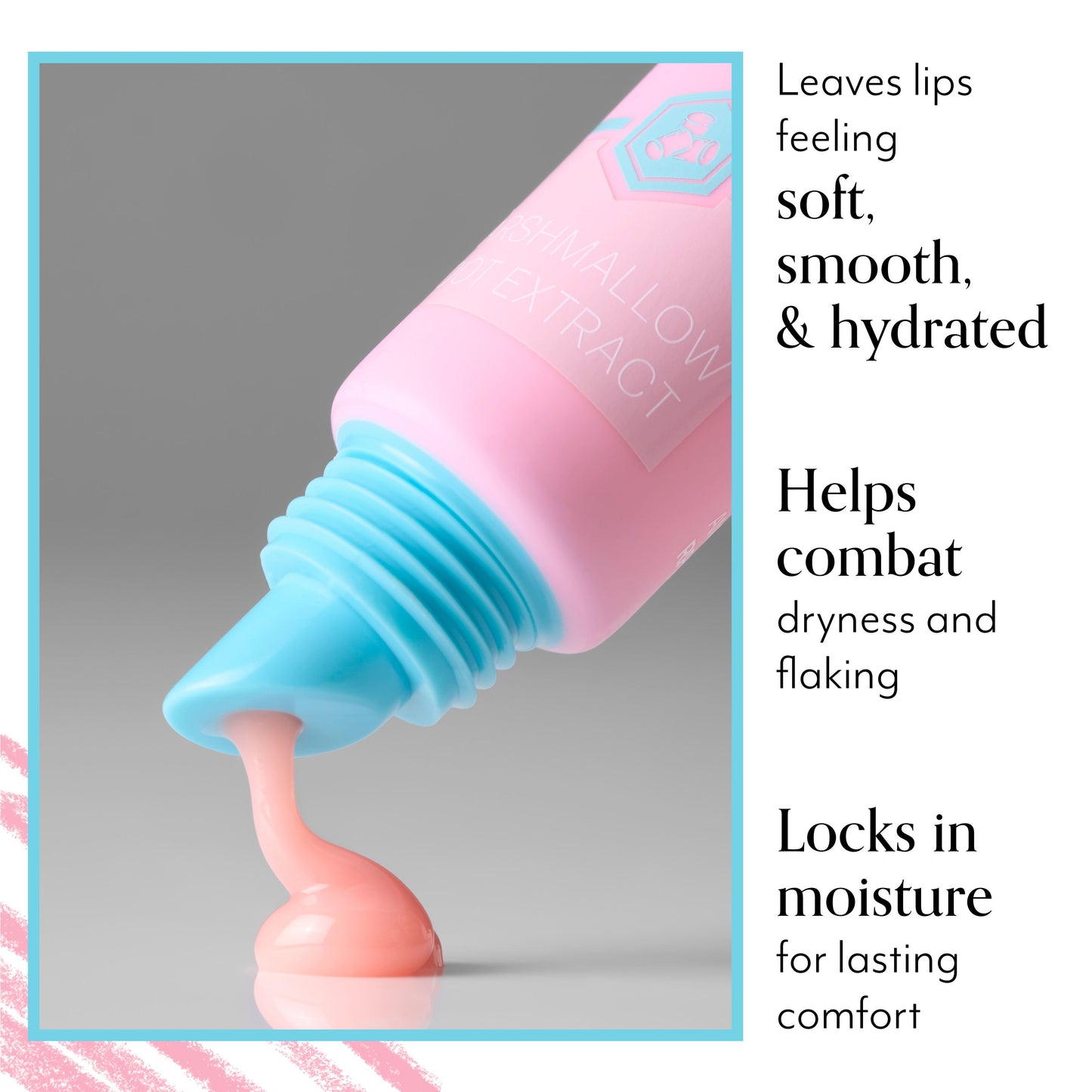 Mighty Marshmallow Hydrating Lip Mask with Marshmallow Root Extract