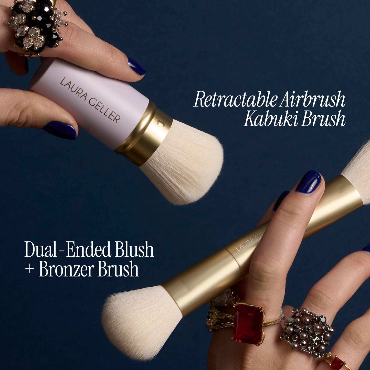 Limited Edition Face It All 2PC Face Brush Set