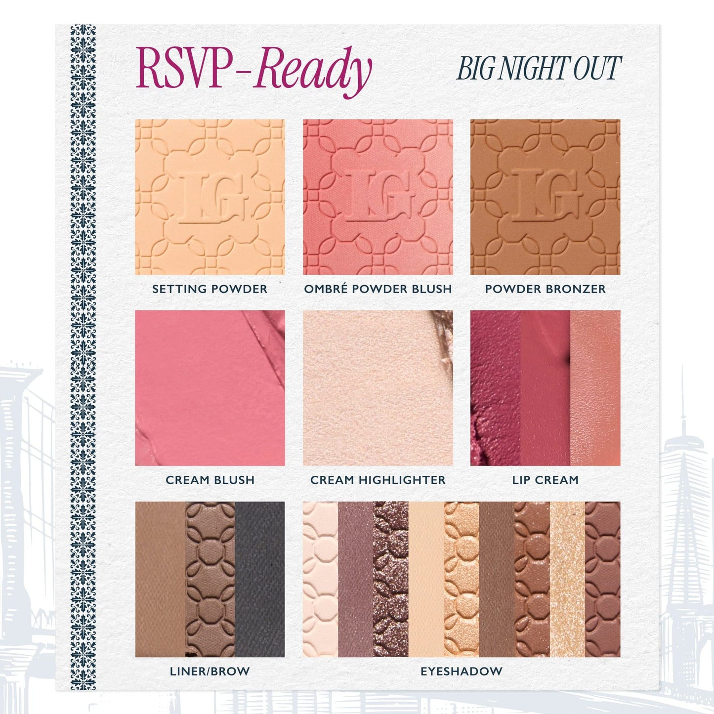 RSVP-Ready: Big Night Out Full Face Palette