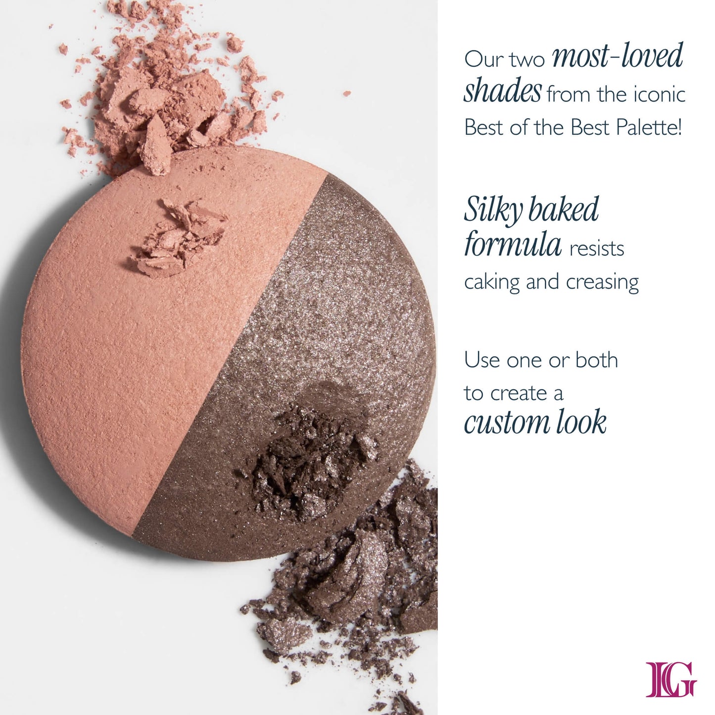 Baked Eyeshadow, Sunstone/Almond