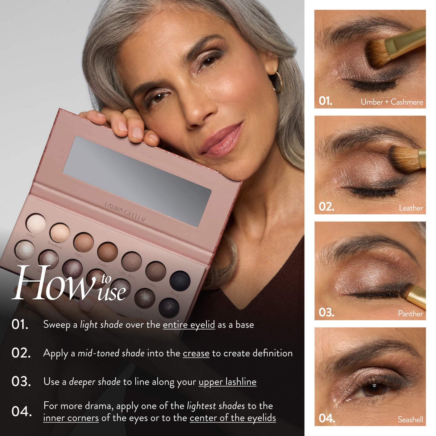 The Delectables 14 Multi-Finish Baked Eyeshadows Timeless Tones