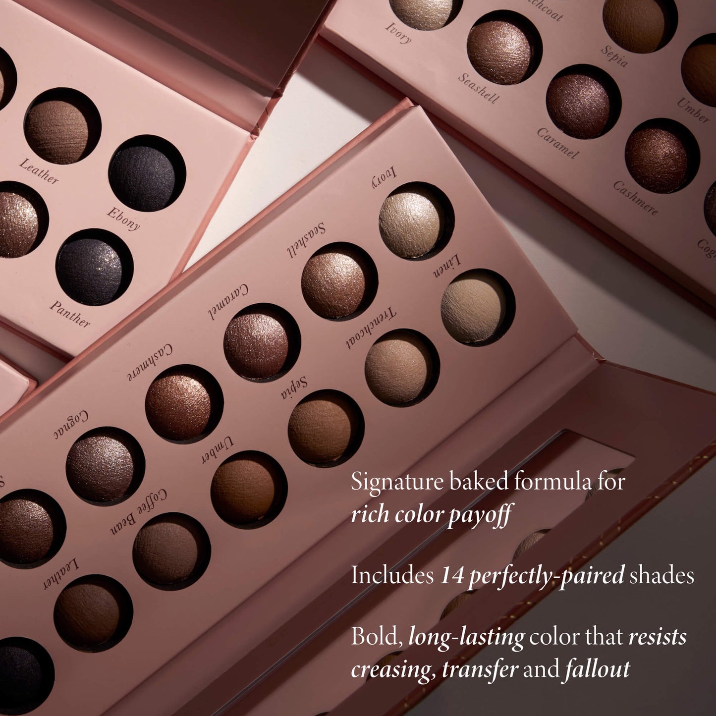 The Delectables 14 Multi-Finish Baked Eyeshadows Timeless Tones