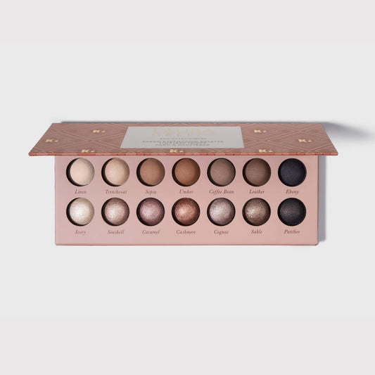 The Delectables 14 Multi-Finish Baked Eyeshadows Timeless Tones